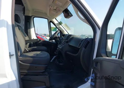 2025 Ram Promaster 2500 Tradesman High Roof 159 Wb W/Pass Seat z USA, uszkodzony, nr VIN 3C6LRVDG7SE509110